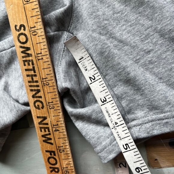 Maamgic Athletic Gym Sweat Shorts Size Medium Elastic Waist Jogger Gray Lounge - Picture 9 of 11